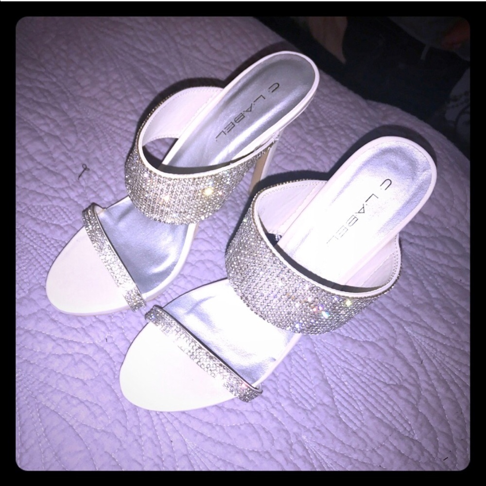 Rhinestone heels